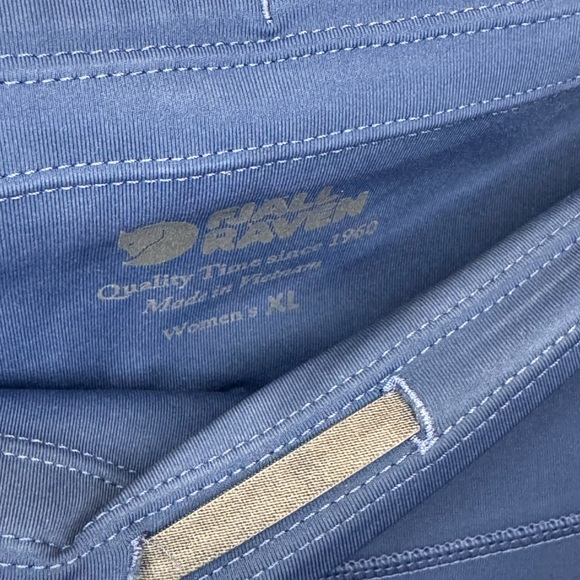 Blue/Teal Leggings with Pockets - Picture 3 of 3